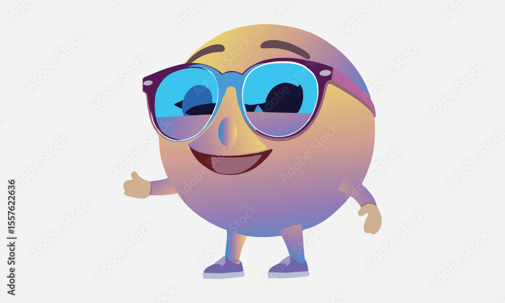 Naklejka premium Emoji. World emoji day vector illustration on white background.