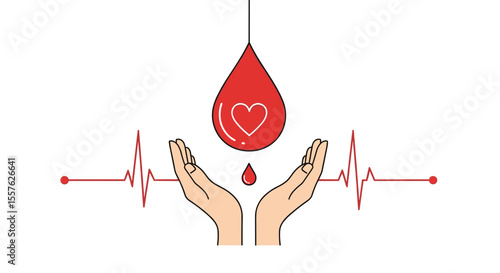 Generous Life Giving Blood Donation Saves Many Lives With Care and Compassion