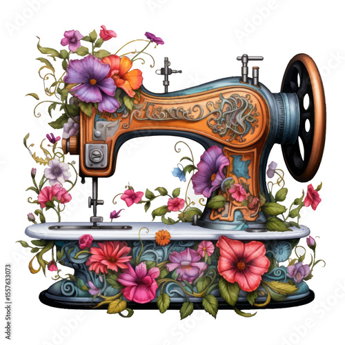 vintage sewing machine