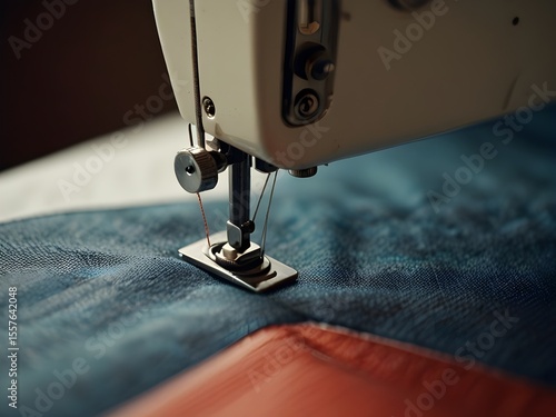 sewing machine close up