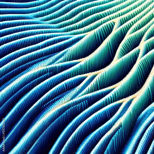 Wallpaper Mural view of fish gills pixelated in Torontodigital.ca