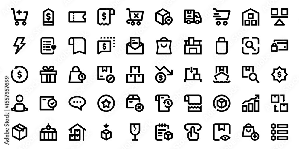 50 E‑Commerce & Marketplace Icons – Shopping Cart, Add to Cart, Checkout & Purchase Symbols 50 E‑Commerce & Marketplace Icons – Shopping Cart, Add to Cart, Checkout & Purchase Symbols