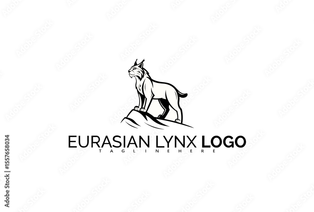 Powerful Eurasian Lynx Logo Design for a Nature-Inspired Fitness Brand. Ideal for Tough yet Elegant Athletic Logos, Wildlife Gym Apparel, and Strength Branding.
Powerful Eurasian Lynx Logo Design for a Nature-Inspired Fitness Brand. Ideal for Tough yet Elegant Athletic Logos, Wildlife Gym Apparel, and Strength Branding.