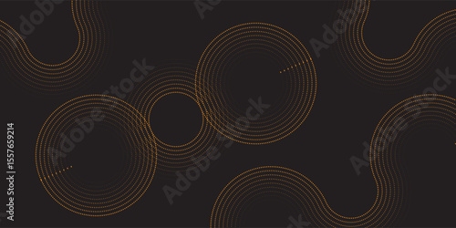 Minimal geometric background. Orange elements with fluid gradient. Dynamic shapes composition. Eps10 vector