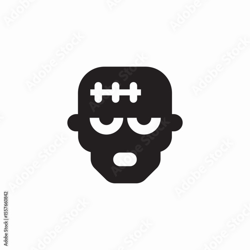 frankenstein icon sign vector