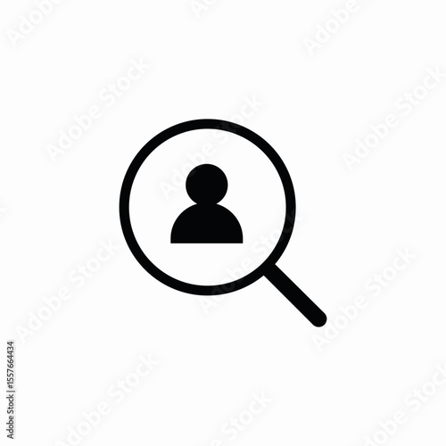 contact search icon sign vector