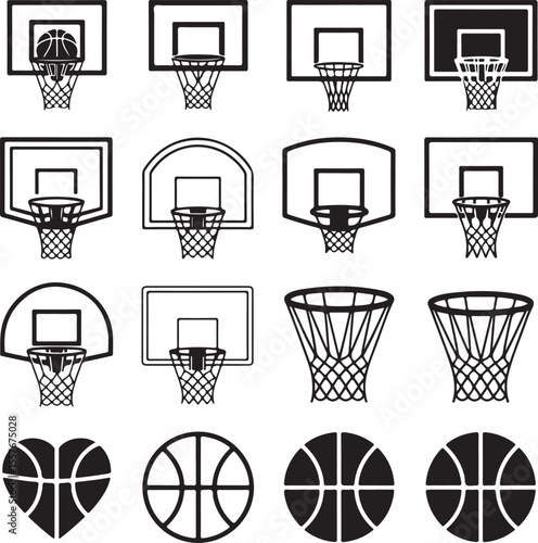 Basketball Dunk Silhouette in Action

Player Dribbling the Ball Vector Design

Slam Dunk Sports Silhouette Scene

Street Basketball Game Silhouette Art

Basketball Shooter in Motion Vector