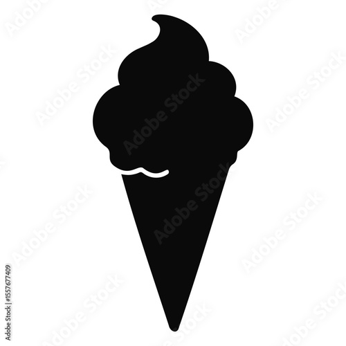 Vintage airship with propeller and fins black icon art