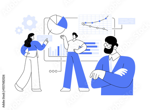 Scope definition isolated cartoon vector illustrations.