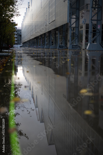 rue inondée