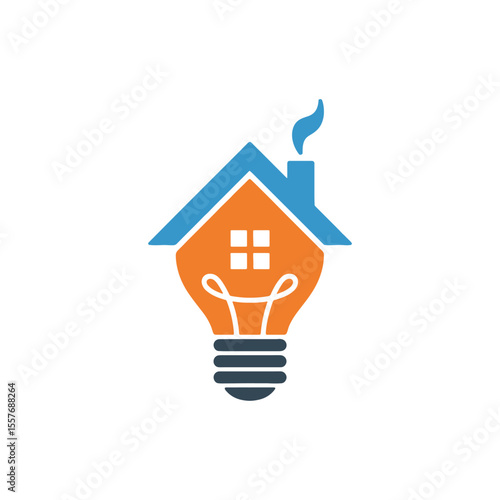 Unique electric logo Modern and minimalist vector and abstract logo