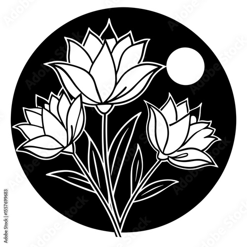  flowers-under-starry-night--calm-mood.