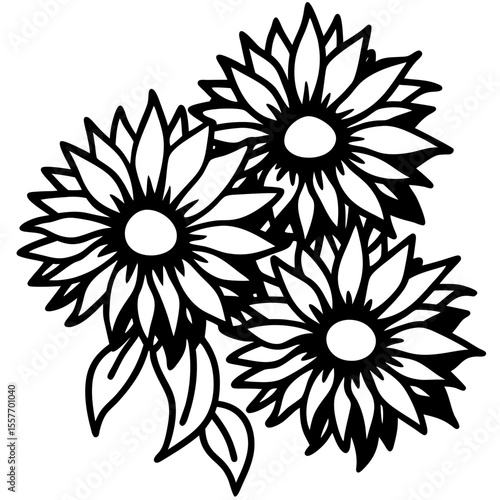 abstract-sunflowers--bold-brush-strokes--vibrant