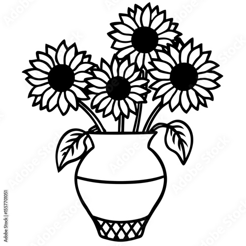 sunflowers-in-a-rustic-vase--farmhouse-style