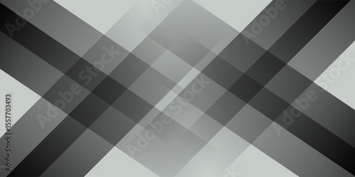 black White background with beautiful abstract pattern, banner design