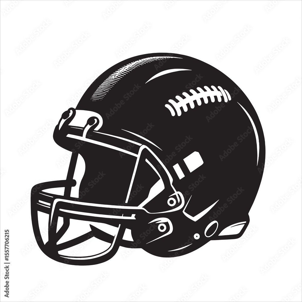 Fototapeta premium American Football Helmet