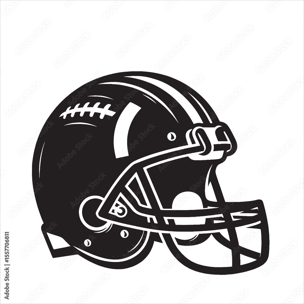 Fototapeta premium American Football Helmet