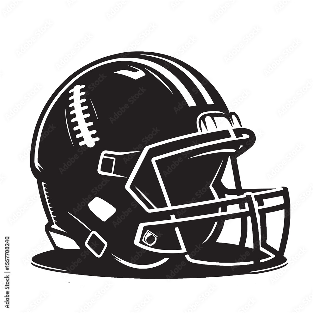 Fototapeta premium American Football Helmet