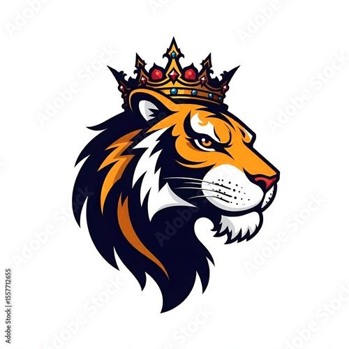 Wallpaper Mural tatto tiger head vector mascot logo Torontodigital.ca