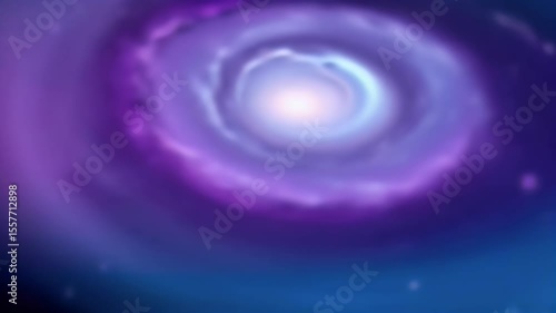   Galaxy Swirl Gradient with Deep Purple, Blue, and Pink Nebulae