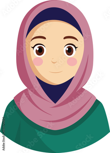 women who wear in a scarf, a Hijabi Women