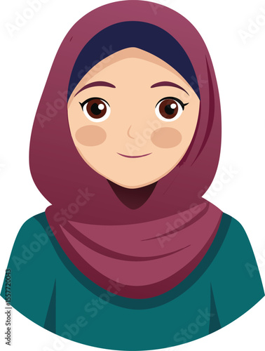 women who wear in a scarf, a Hijabi Women