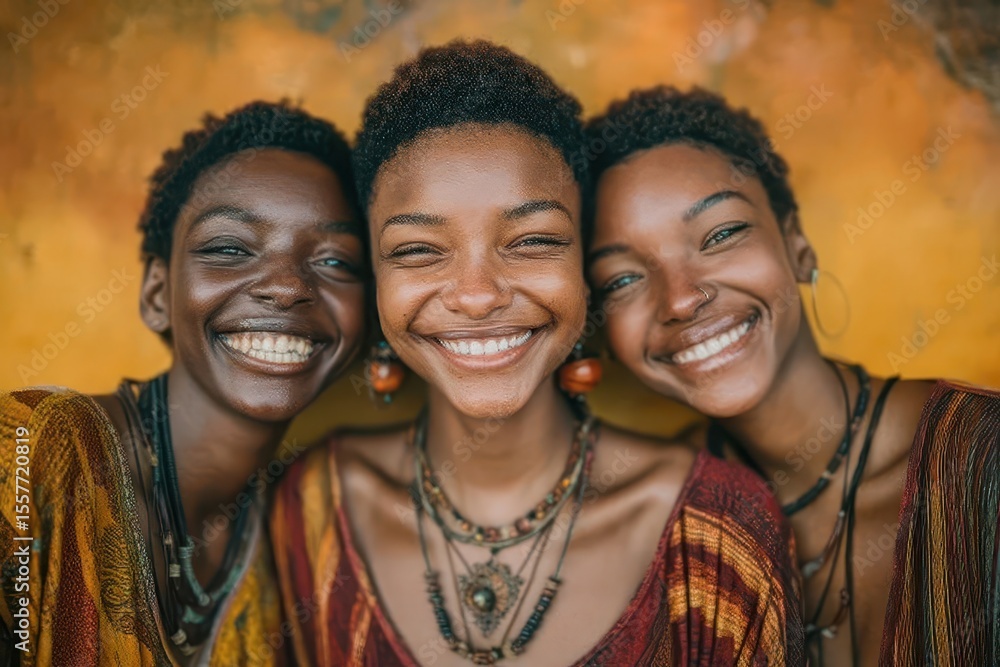Three stylish and young women are having a blast at an outdoor summer party, embodying friendship, beauty, and a modern vibrant lifestyle Three stylish and young women are having a blast at an outdoor summer party, embodying friendship, beauty, and a modern vibrant lifestyle