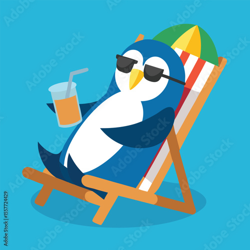 beach chair with umbrella