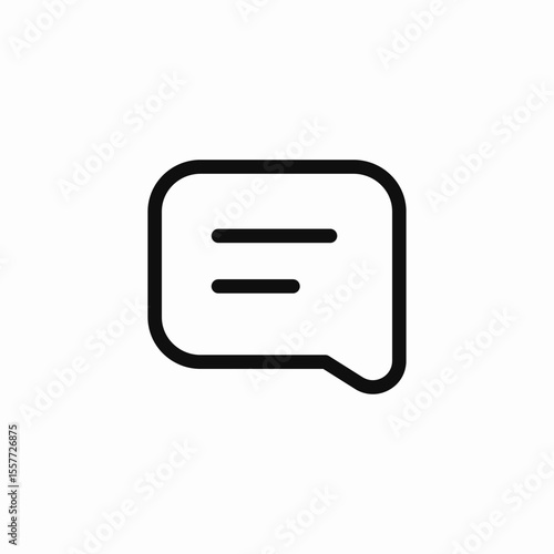 message notify icon sign vector