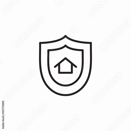 home protecton icon sign vector