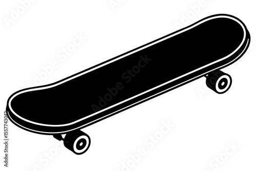 Skateboard Template Vector 