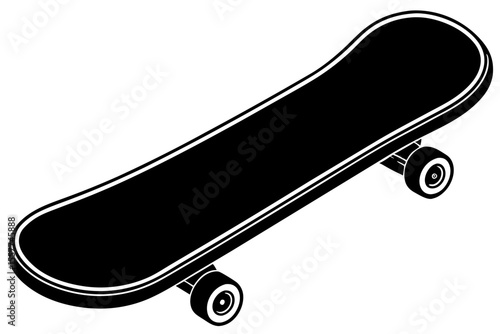 Skateboard Template Vector 