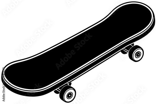 Skateboard Template Vector 