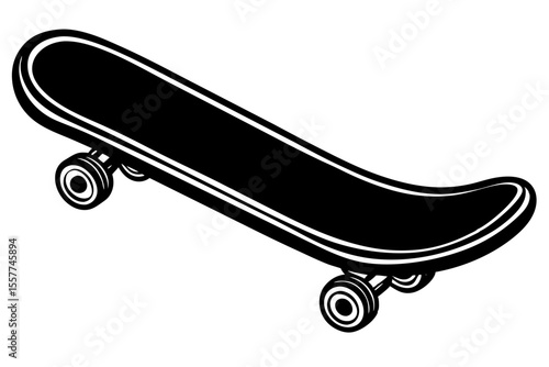 Skateboard Template Vector 