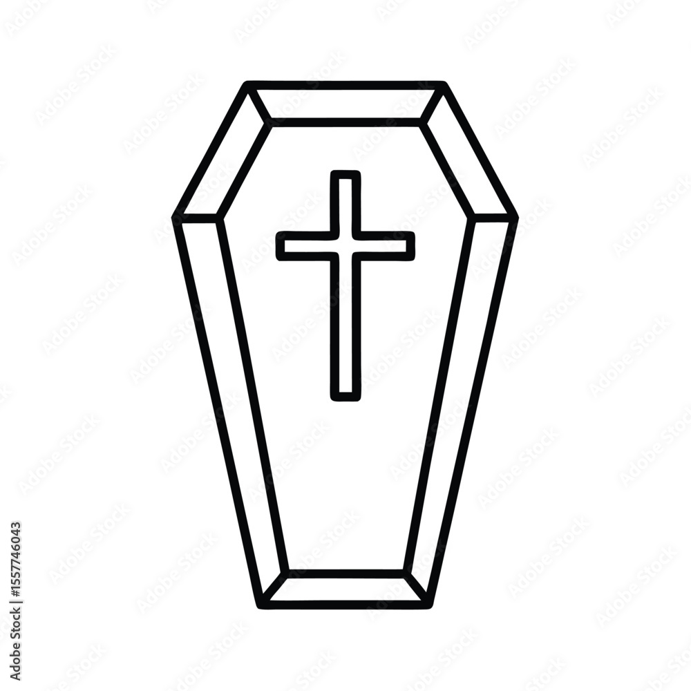 Coffin Cross Symbol Coffin Cross Symbol