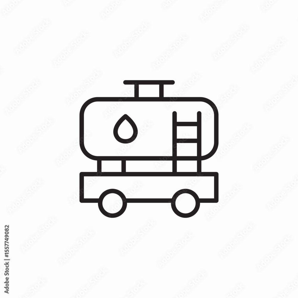 oil transportation icon sign vector oil transportation icon sign vector