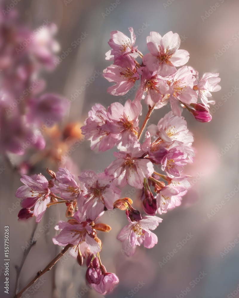 Fototapeta premium Elegant Orchid Portrait