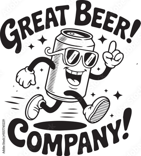 Raise a toast with this fun and casual "Great Beer" T-shirt! Perfect for beer lovers and casual hangouts, this tee celebrates good times, great brews, and laid-back vibes. Ideal for parties, barbecues