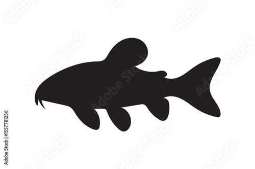 Tetra fish silhouette