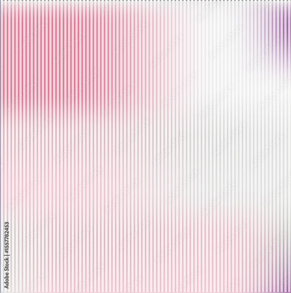 Obraz premium glass ribbed, texture effect, pink strip background