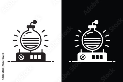Incubator icon vector on White Background ,Vector Art Illustration on white background.