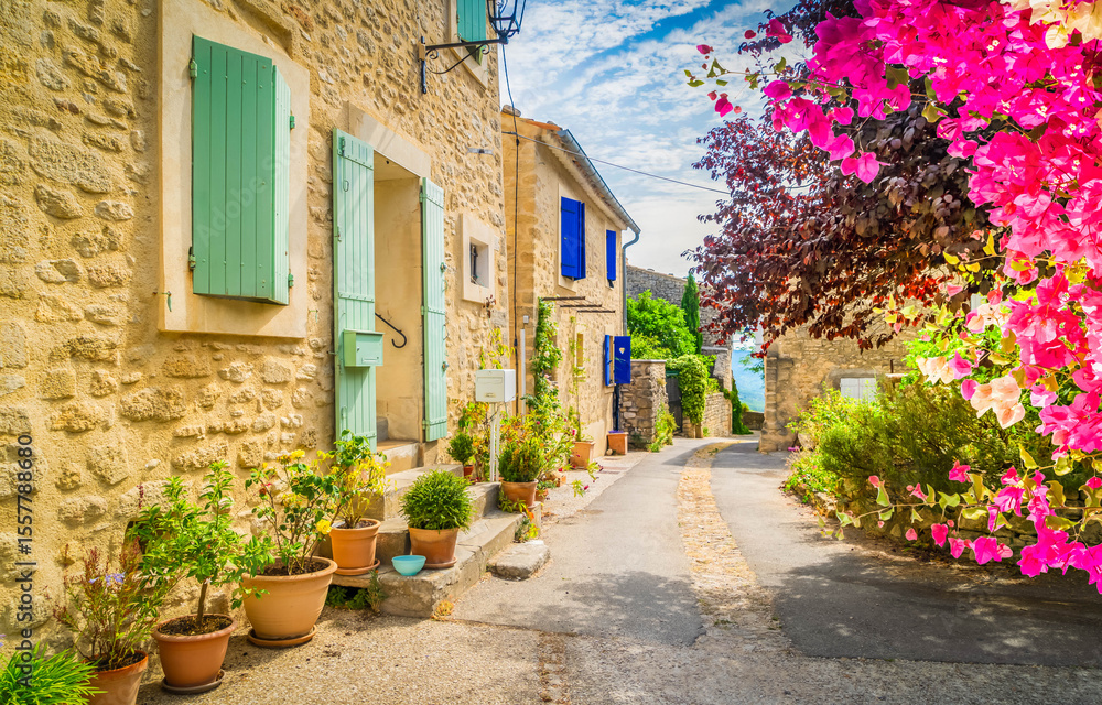 Fototapeta premium beautiful old town of Provence