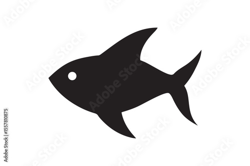 Tetra fish silhouette.