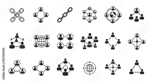 A vector icon set of religious and Christmas symbols, perfect for web and business design