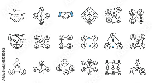 A vector icon set of religious and Christmas symbols, perfect for web and business design