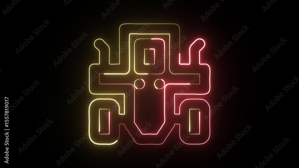 Glowing neon line tractor with rotating wheel animation. Agriculture vehicle icon HD video isolated on black background. Glowing neon line tractor with rotating wheel animation. Agriculture vehicle icon HD video isolated on black background.