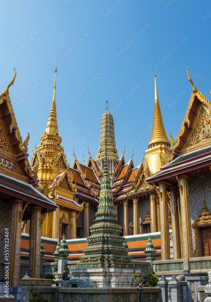 Fototapeta premium The Majestic Temples of Thailand