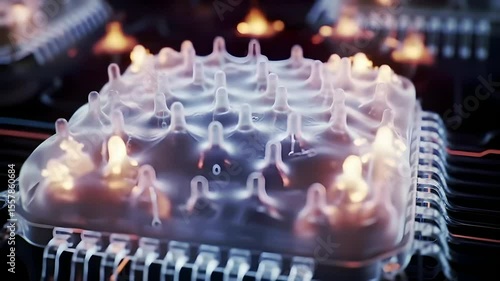 Organic Neuromorphic Chip with Brain-Inspired Surface – Bioinspired AI Hardware for Advanced Neural Computing