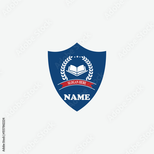 3563 educational logo school college university learning institute book academy organization