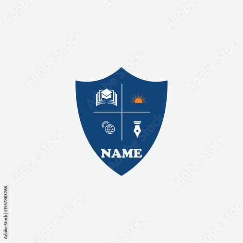 3600 educational logo school college university learning institute book academy organization